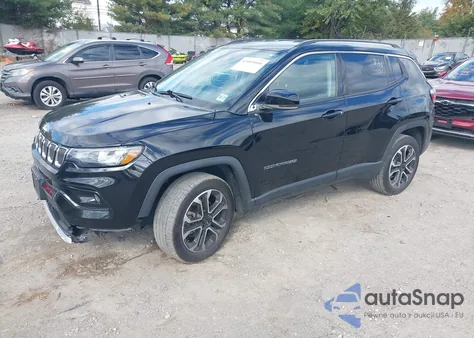 2022 Jeep Compass Limited 4X4 from USA, damaged, VIN 3C4NJDCB9NT150030